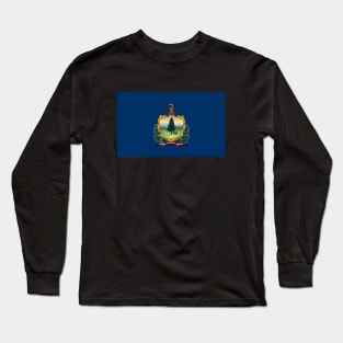 Flag of Vermont Long Sleeve T-Shirt